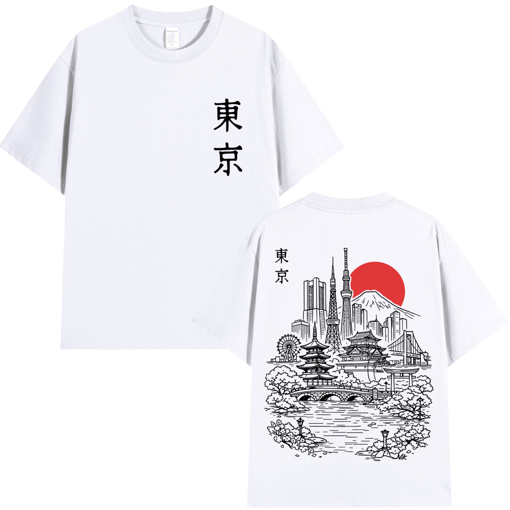 Vintage Fashion In Tokyo - Japanse Tokyo Stijl Sakura Reizen Grafische