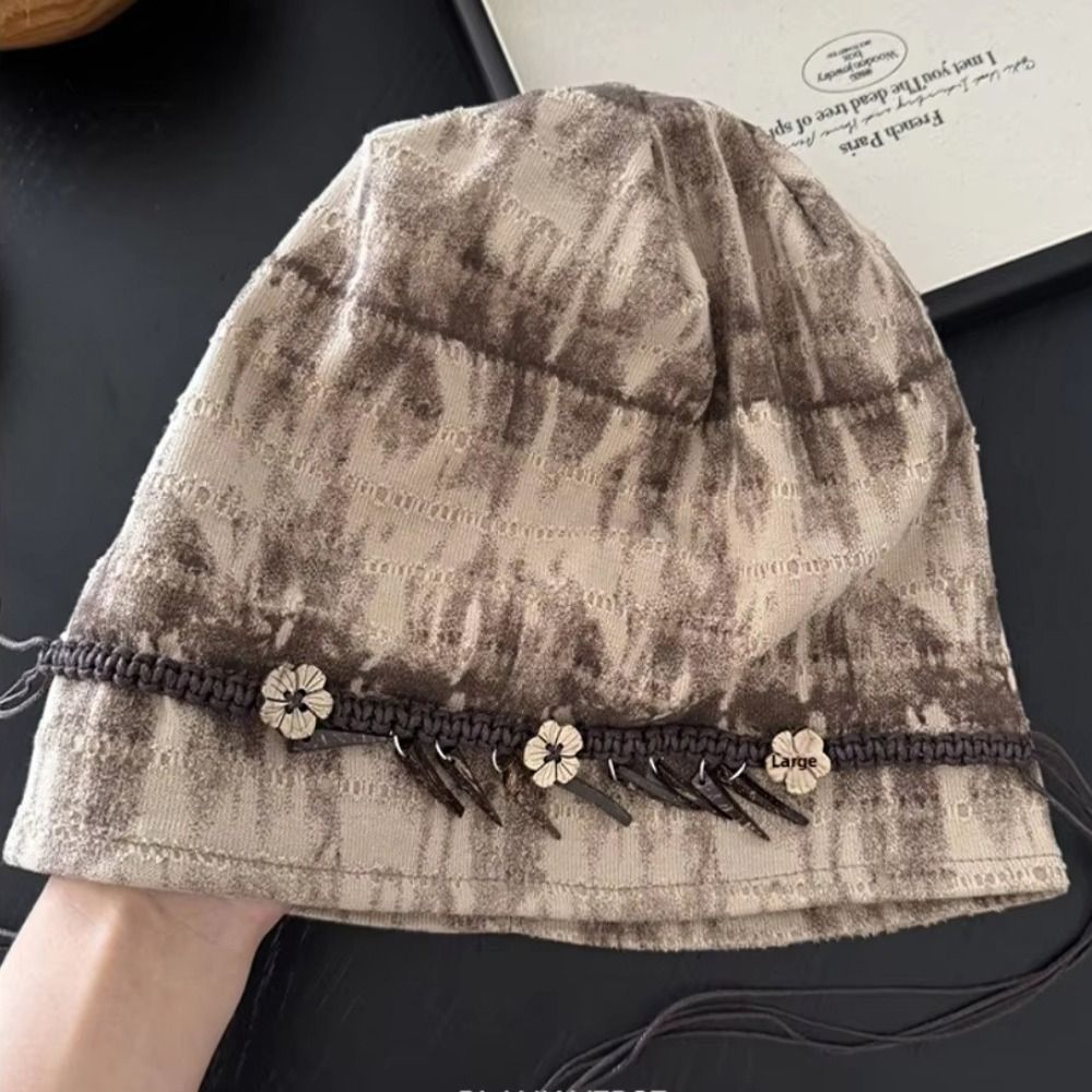 Vintage Fashion Bloggers - Casual Retro Etnische Stijl Muts Kwast