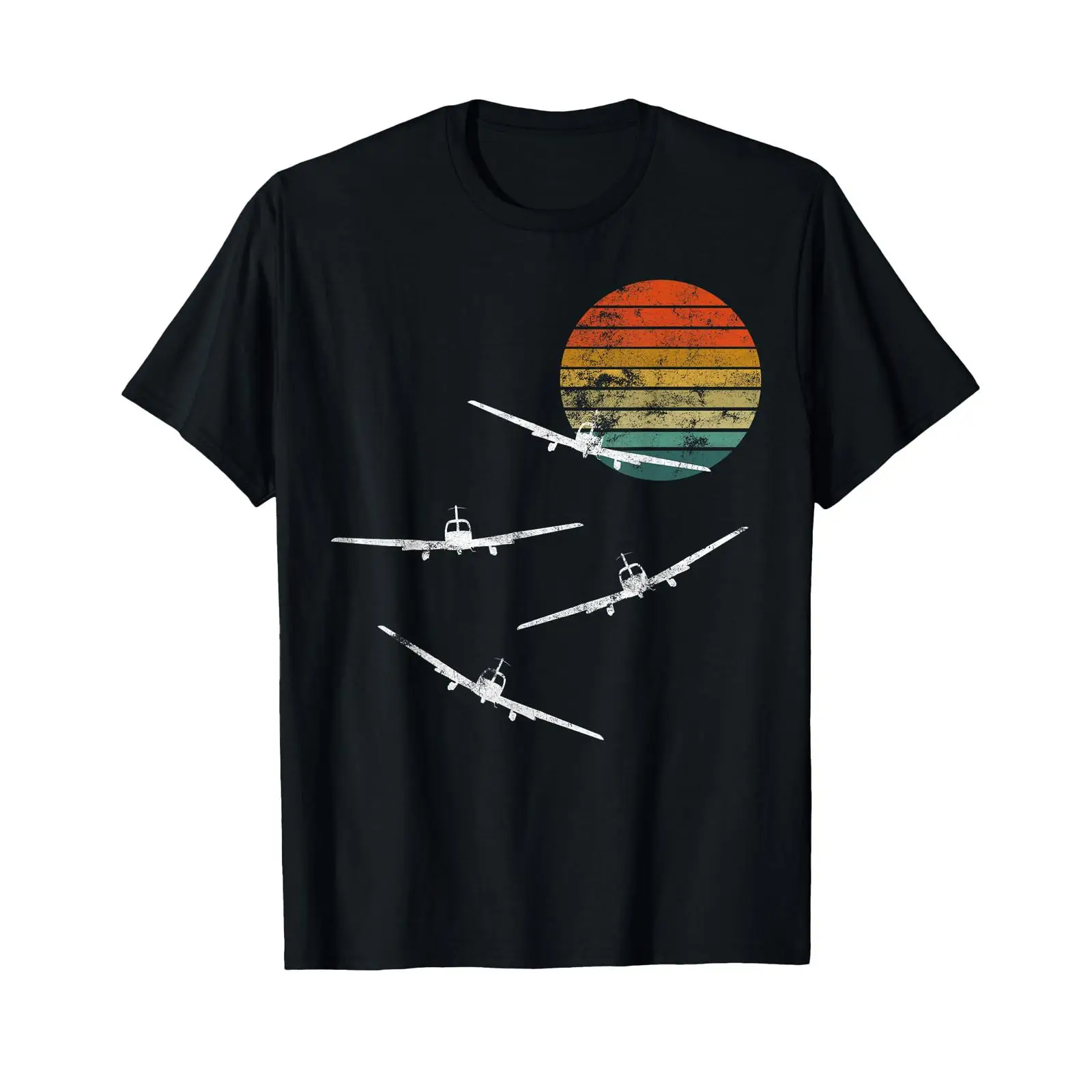 Vintage Fashion Build - Modelbouw cadeau vliegtuig piloot vliegend T-shirt
