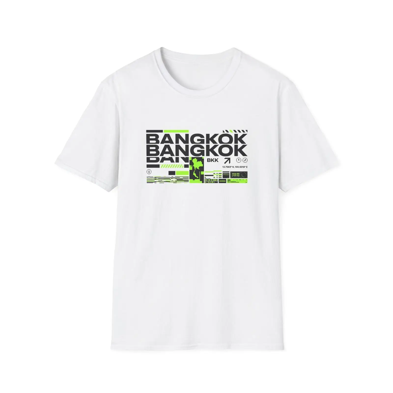 Vintage Fashion Bangkok - Bangkok Typografie T-shirt Thailand Aziatische Streetwear