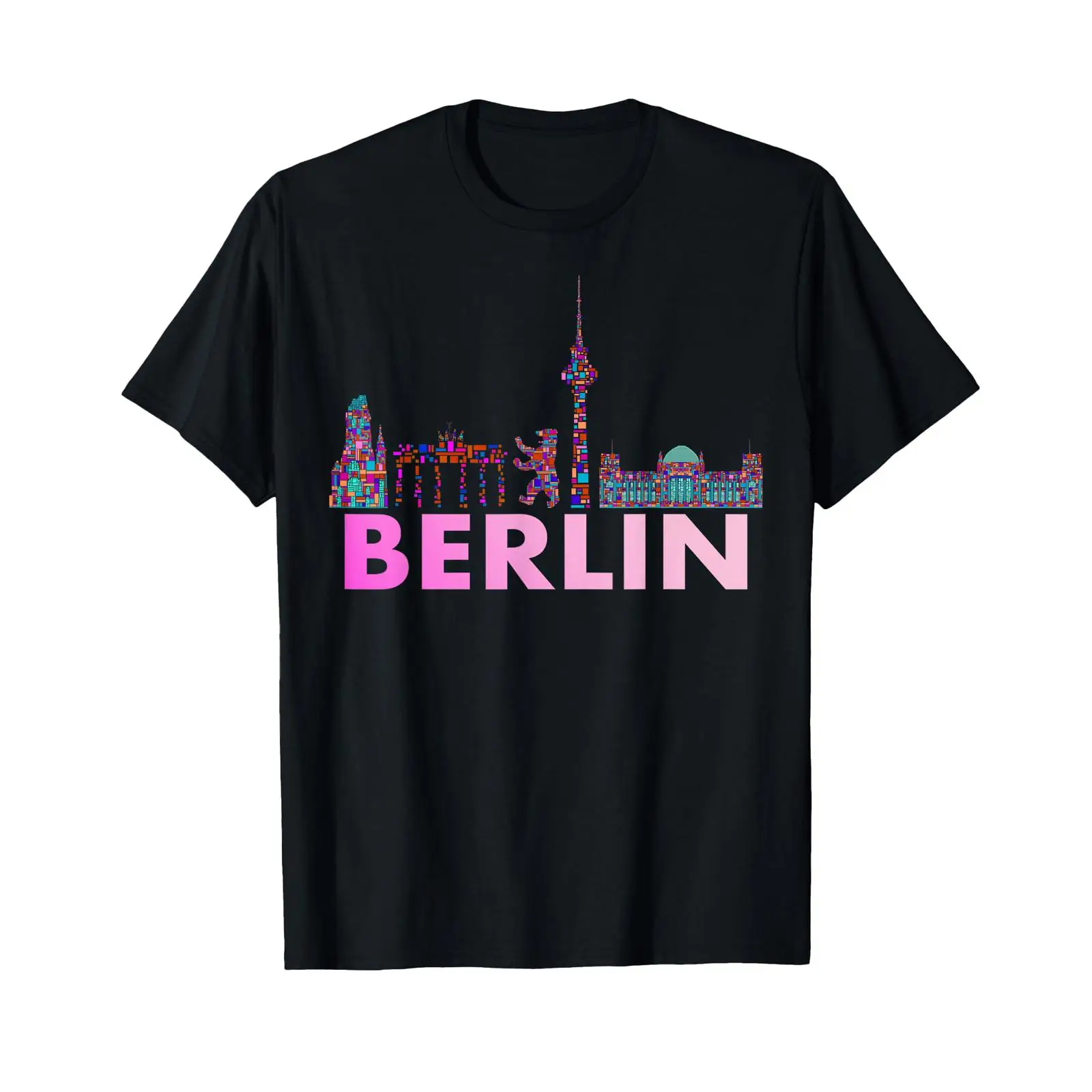 Vintage Fashion Berlin - Berlin Design Bear I Love T-shirt,