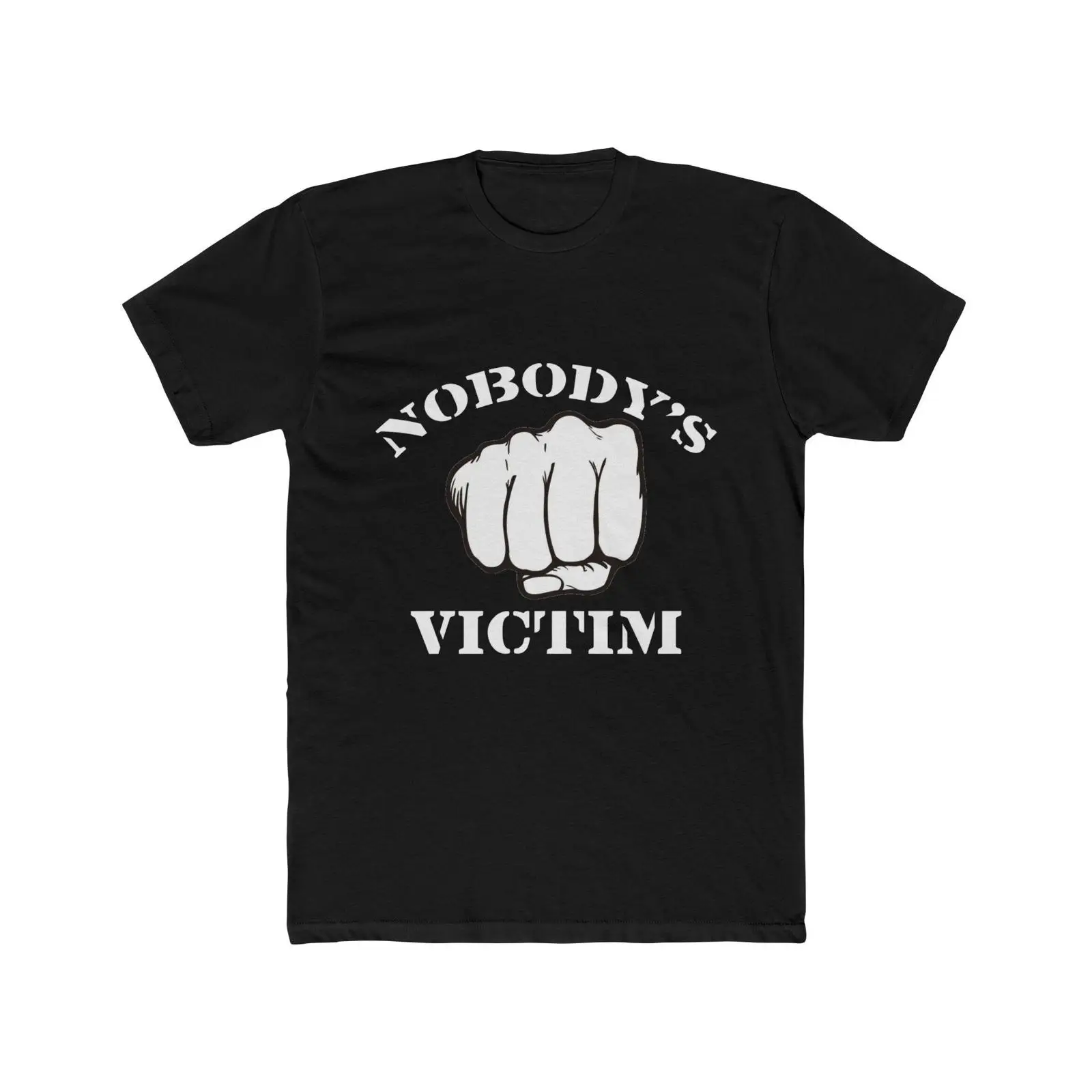 Vintage Fashion Victim Shirt - Nobody's Victim T-Shirt Rise up Cotton