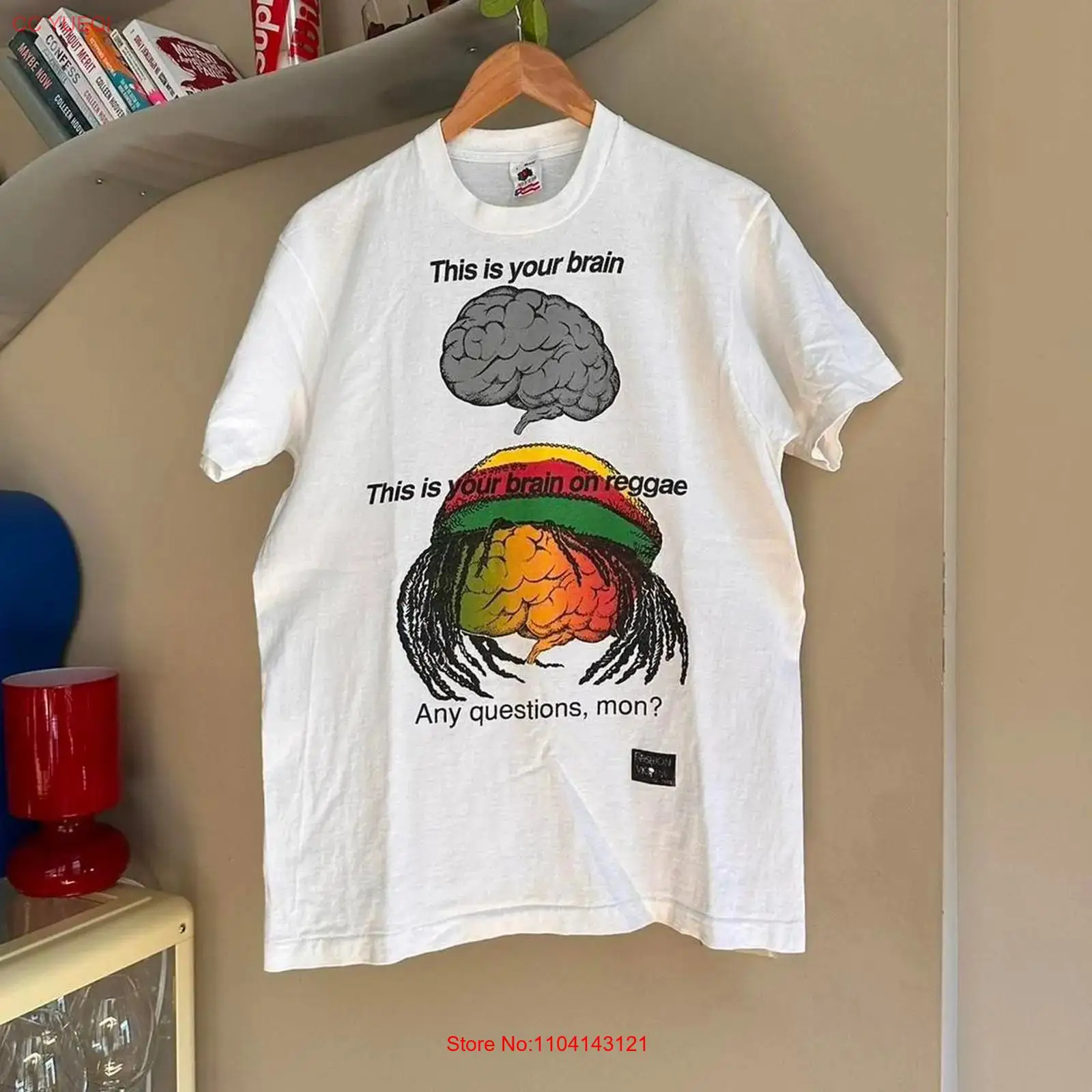 Vintage Fashion Victim Shirt - Vintage 1990 Fashion Victim Reggae T-shirt