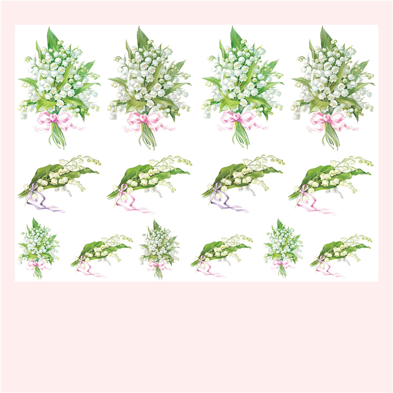 Lelie Van De Vallei Stickers V - Vintage Fashion Wallpaper recensie en prijs