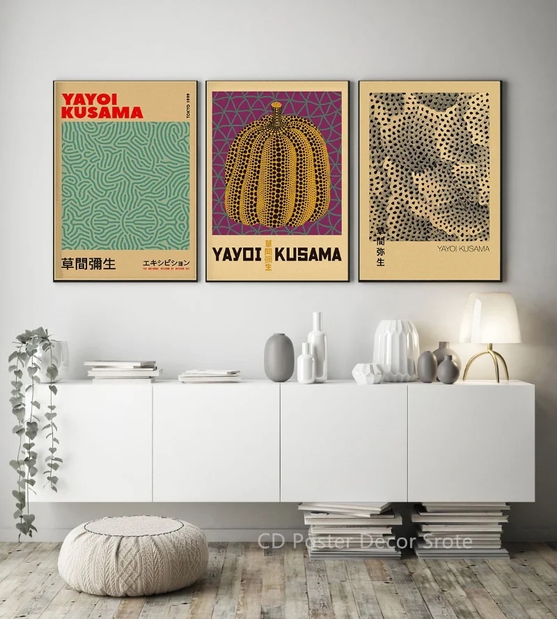 Yayoi Kusama Tentoonstelling P - Vintage Fashion Wallpaper recensie en prijs