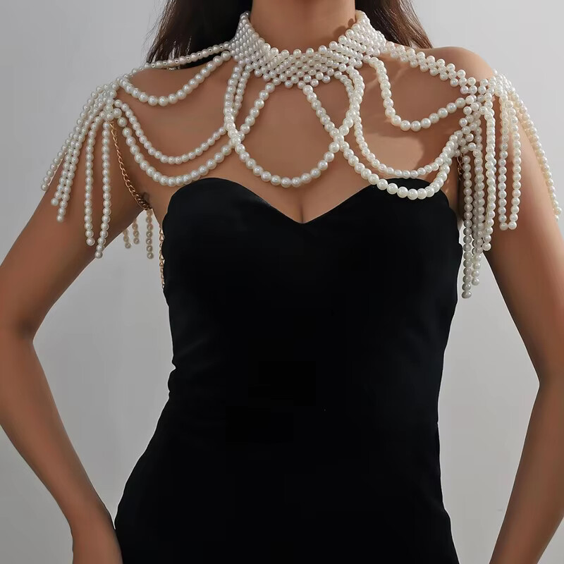 1 SET sjaal lichaam sieraden k - Vintage Fashion Guild recensie en prijs
