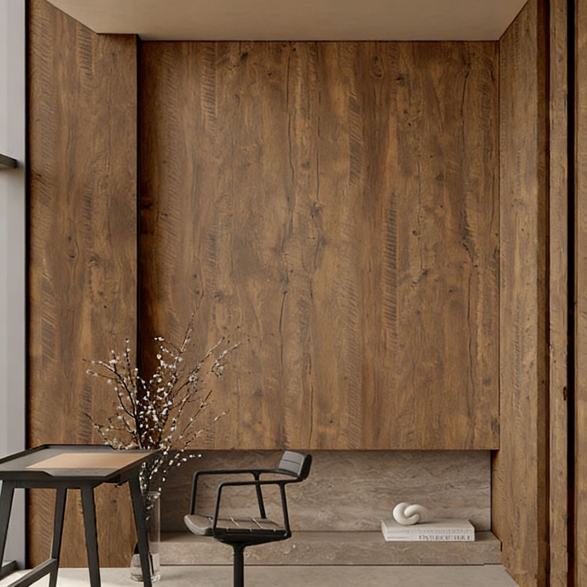Houtnerf zelfklevend behang, a - Vintage Fashion Wallpaper recensie en prijs
