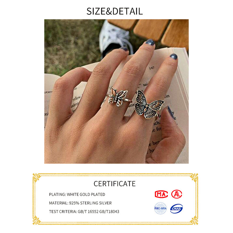 925 Sterling Zilveren Vlinder  - Vintage Fashion Guild recensie en prijs