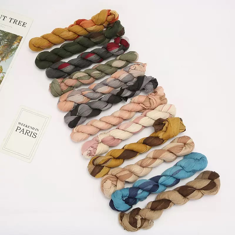 Vintage Tie-Dye Gekreukelde Sj - Vintage Fashion Hijab recensie en prijs