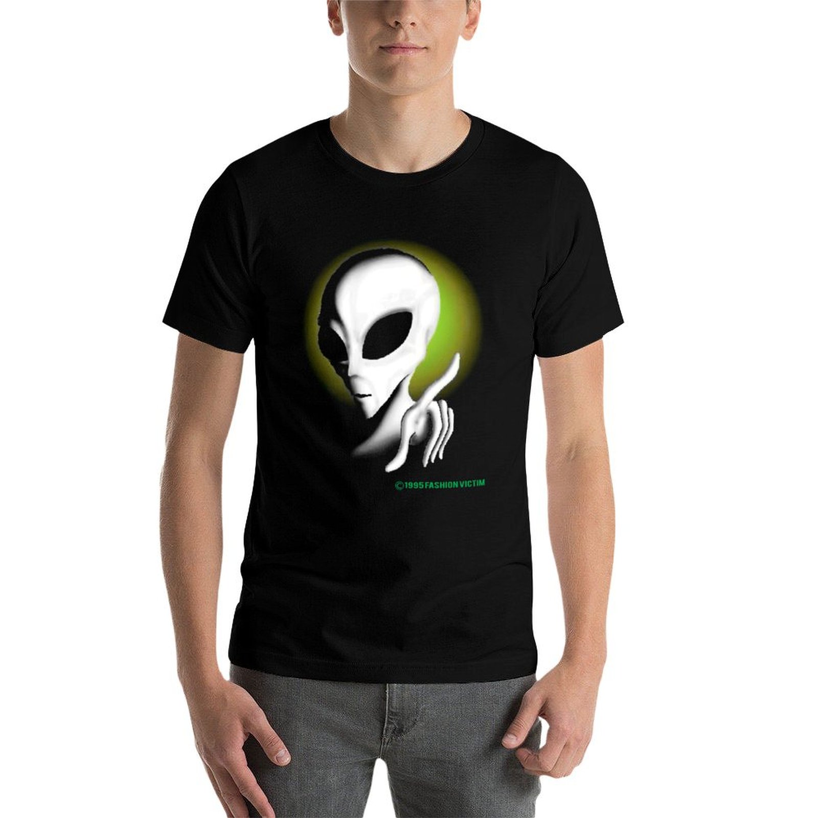 1995 ALIEN Vintage Glow In The - Vintage Fashion Victim Shirt recensie en prijs