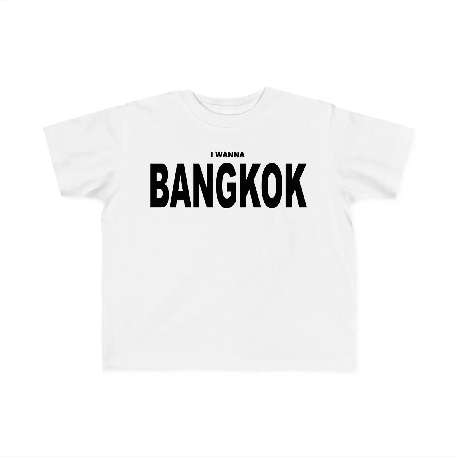 I Wanna Bangkok Baby T-shirt v - Vintage Fashion Bangkok recensie en prijs