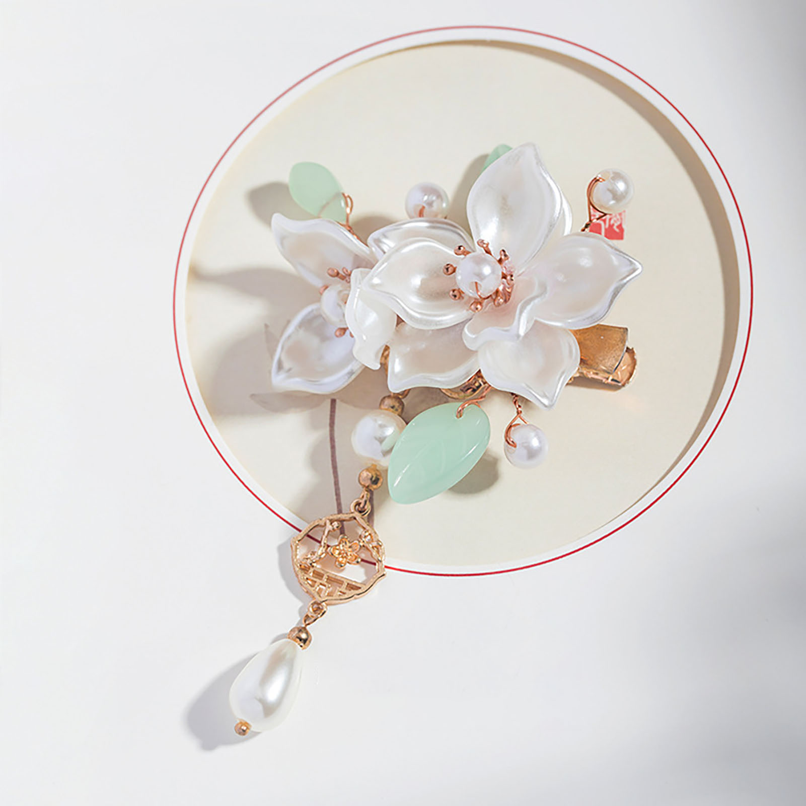 Vintage Camellia Haarclip Eleg - Vintage Fashion Guild recensie en prijs