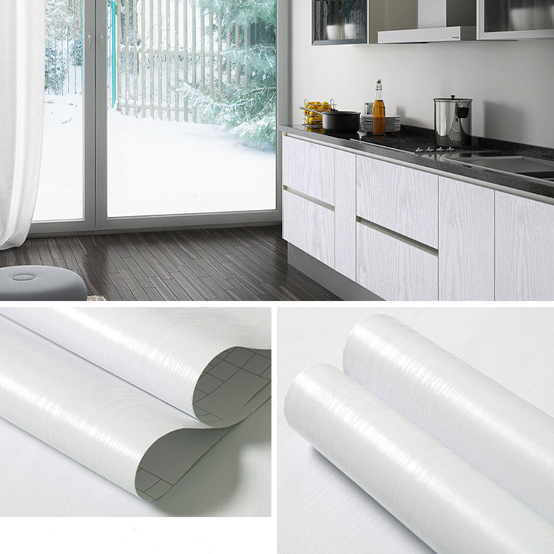 Zuiver wit houtnerf zelfkleven - Vintage Fashion Wallpaper recensie en prijs