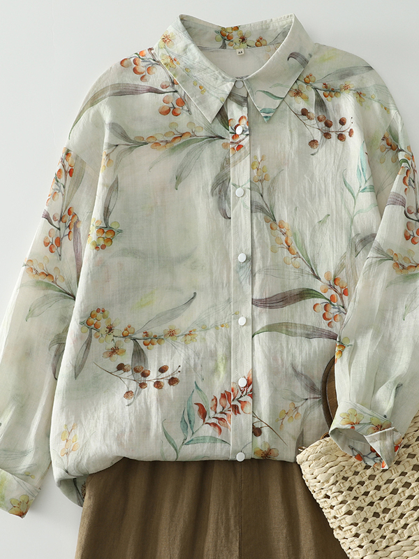 Loszittende damesblouse met la - Vintage Fashion Influencers recensie en prijs