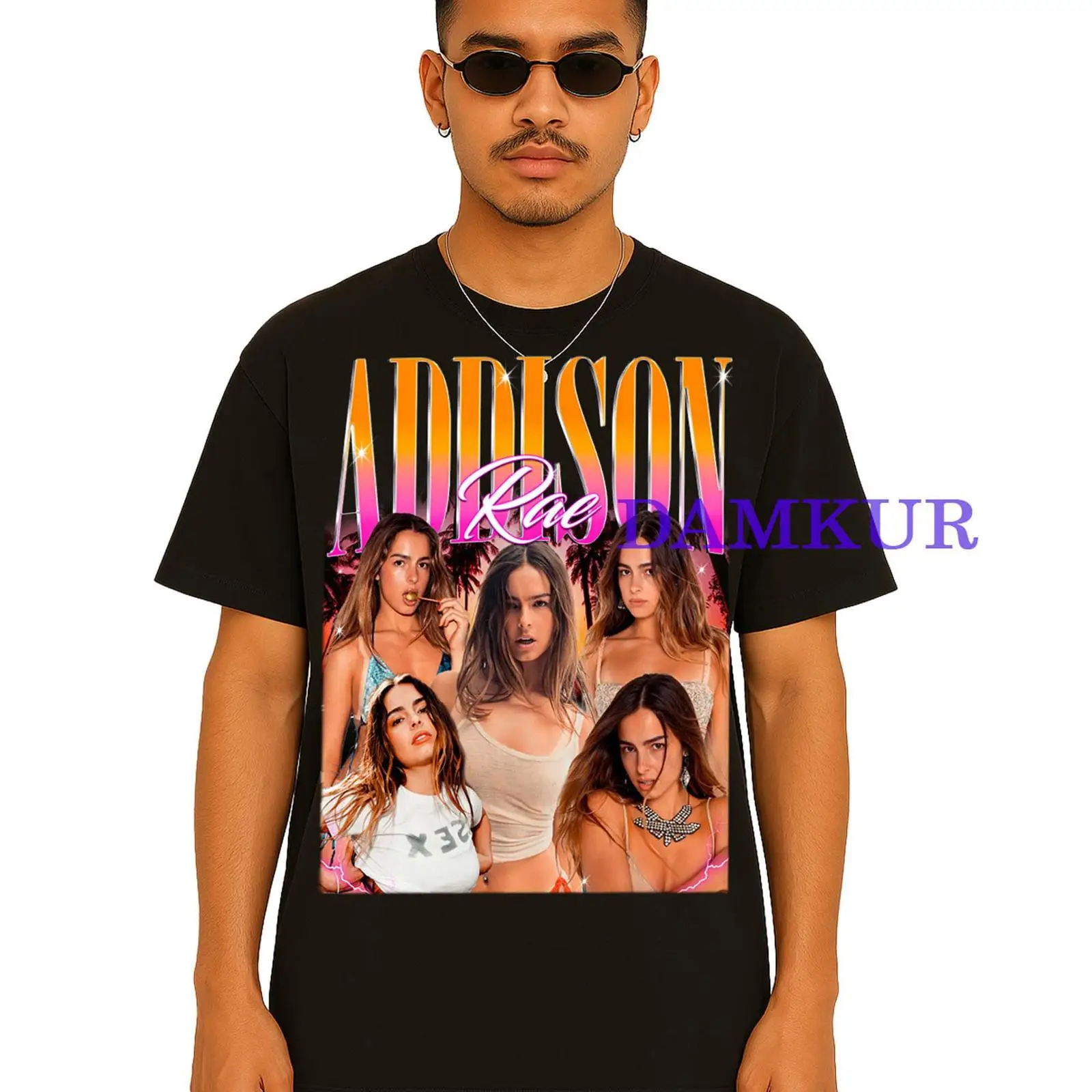 Vintage Addison Rae Bootleg T- - Vintage Fashion Influencers recensie en prijs