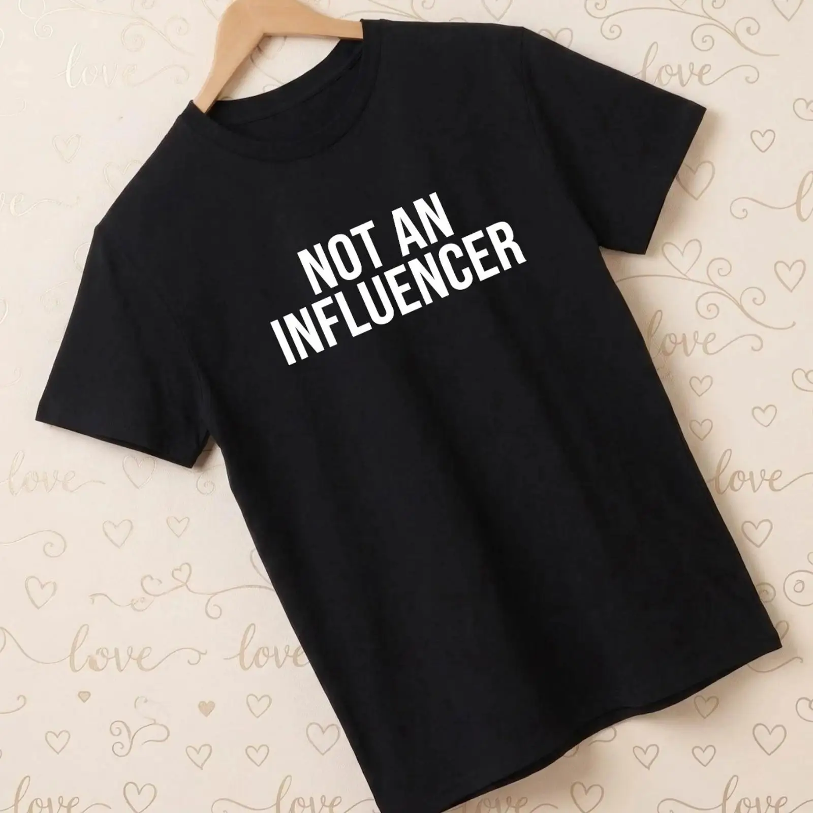 Geen Influencer T-Shirt Grappi - Vintage Fashion Influencers recensie en prijs