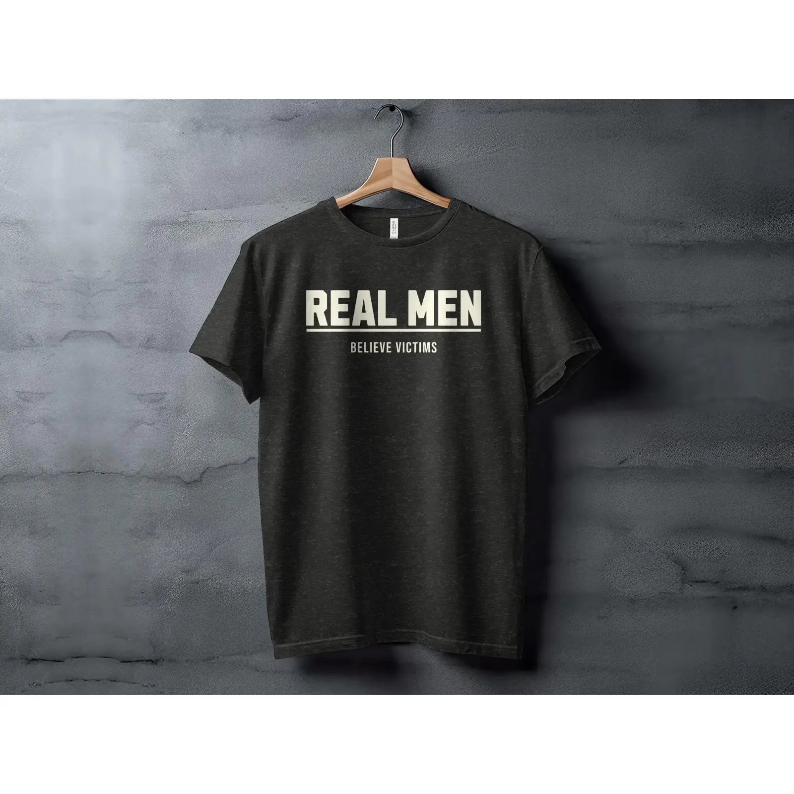 Echte mannen geloven in het re - Vintage Fashion Victim Shirt recensie en prijs