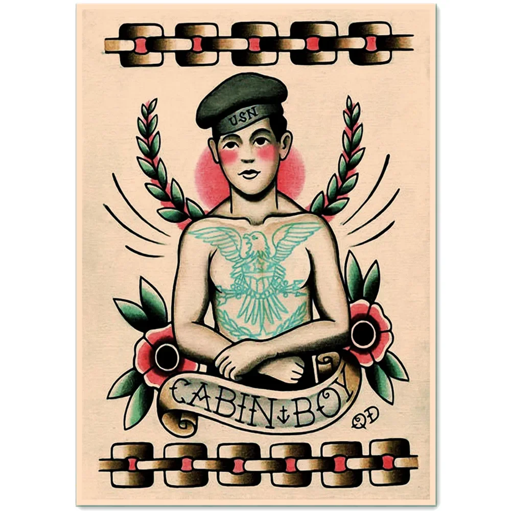 Retro Kraftpapier Print Art Sc - Vintage Fashion Wallpaper recensie en prijs