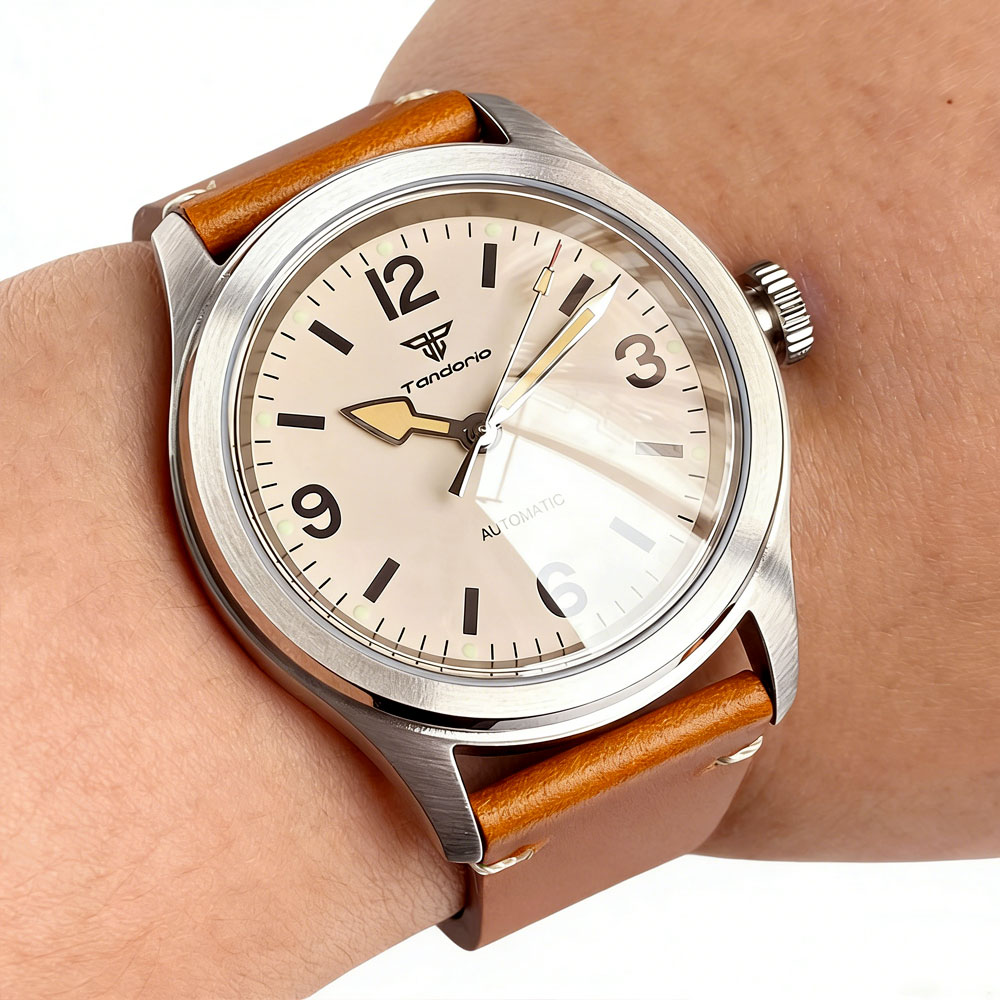 Duiken Tandorio 38mm Militair  - Vintage Fashion In Japan recensie en prijs